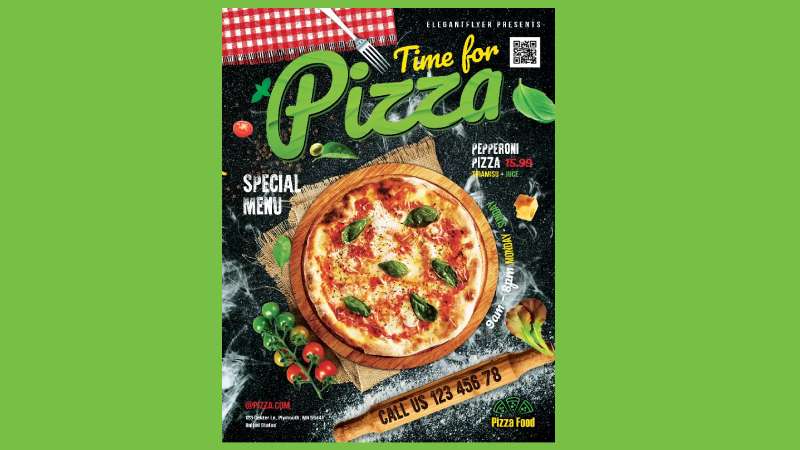 Free-pizza Boost Your Business with These Pizza Flyers