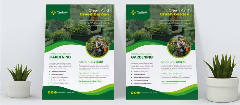 Green-landscaping-1 Examples of Effective Landscaping Flyers You Can Use