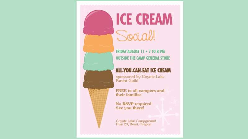 Ice-cream-social-1 Scoop up Sweet Deals with These Ice Cream Flyers