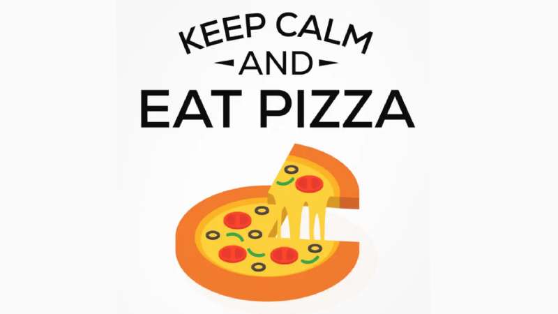 Keep-calm-and-eat-pizza Boost Your Business with These Pizza Flyers