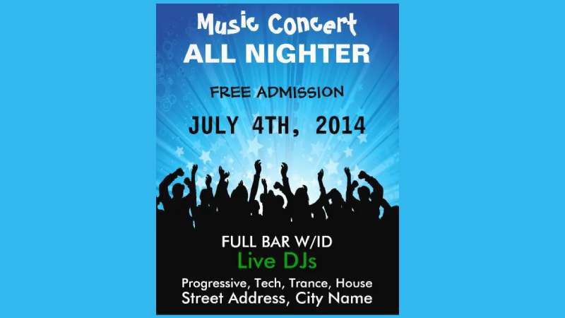 Music-concert-1 Concert Flyers That Stand Out: 21 Examples and Templates