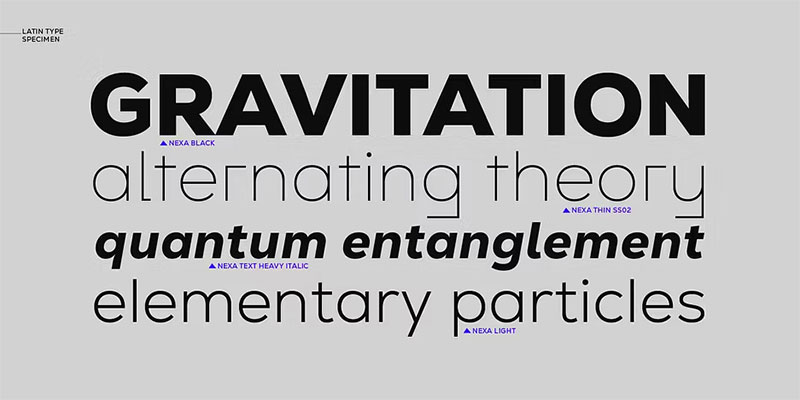 Nexa Futura font pairing options to use in your designs