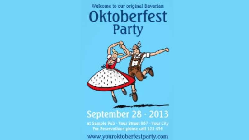 Oktoberfest-party Inspiring Oktoberfest Flyers to Elevate Your Marketing