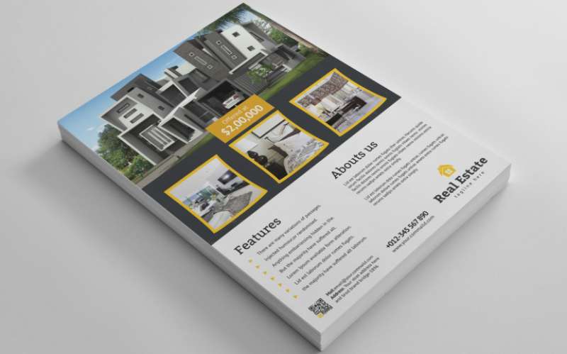 Open-House-Real-Estate-Flyer-Design-Template-4-1 Open House Flyers to Help Your Real Estate Business Shine