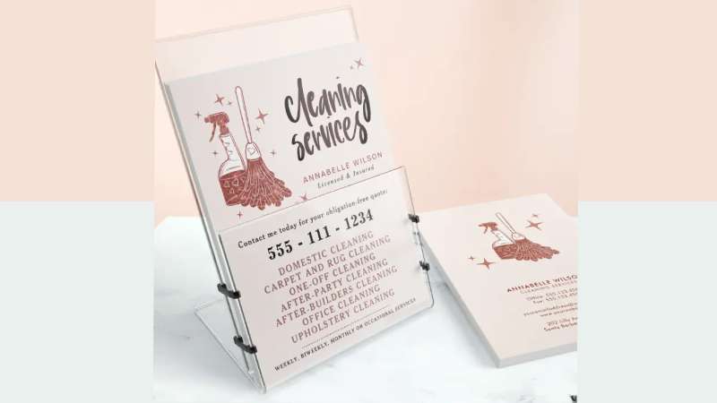 Professional-mail Cleaning Business Flyers To Power Up Your Marketing