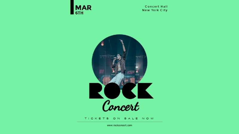Rock-concert Concert Flyers That Stand Out: 21 Examples and Templates