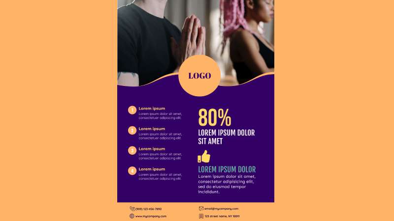 Yoga-learning-flyer Boost Your Business with These Yoga Flyers