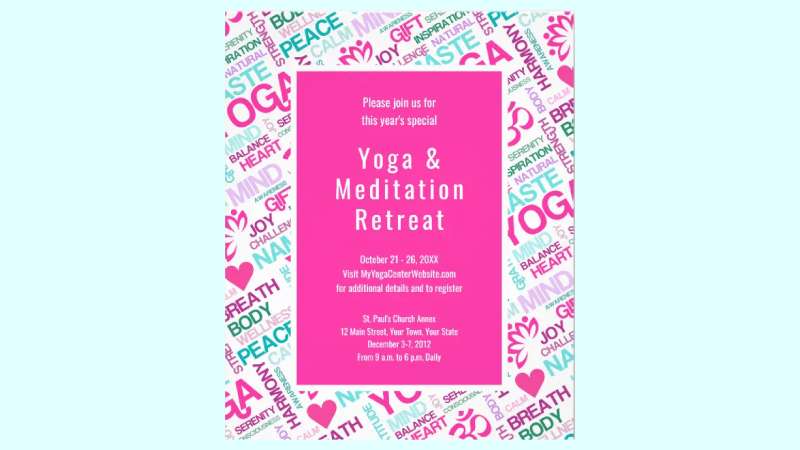 Yoga-meditation Boost Your Business with These Yoga Flyers