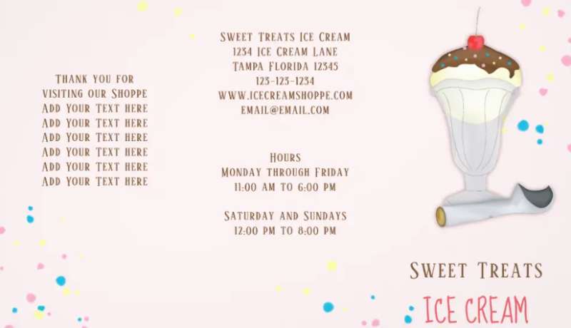 Zazzle-1 Scoop up Sweet Deals with These Ice Cream Flyers