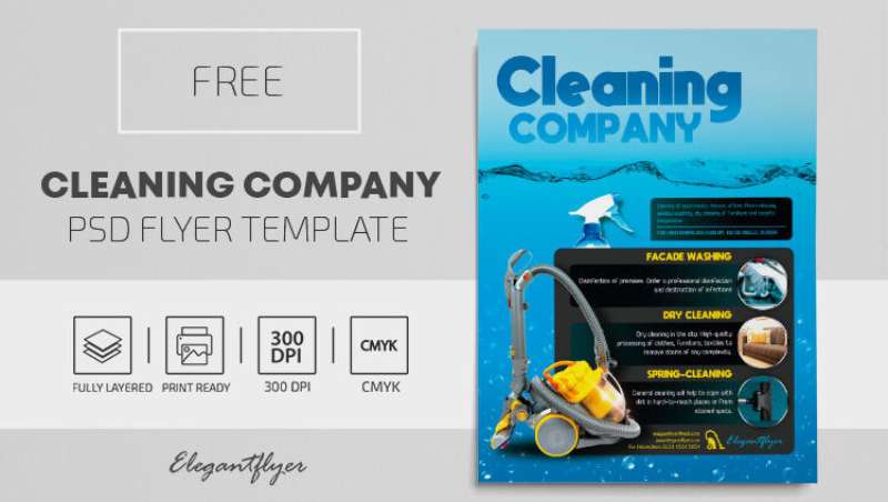 blue-modern-thematic-cleaning-company-flyer-template-1 Eye-Catching Power Washing Flyers to Boost Your Business