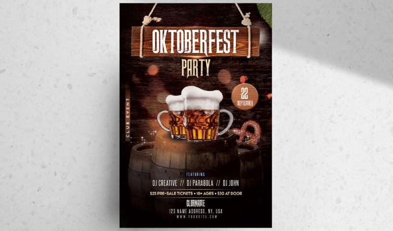 dark-brown-vintage-oktoberfest-event-flyer-template-1 Inspiring Oktoberfest Flyers to Elevate Your Marketing