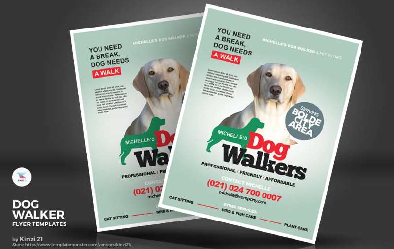 dog-walker-flyer-2 Top Dog Walking Flyers for Effective Marketing