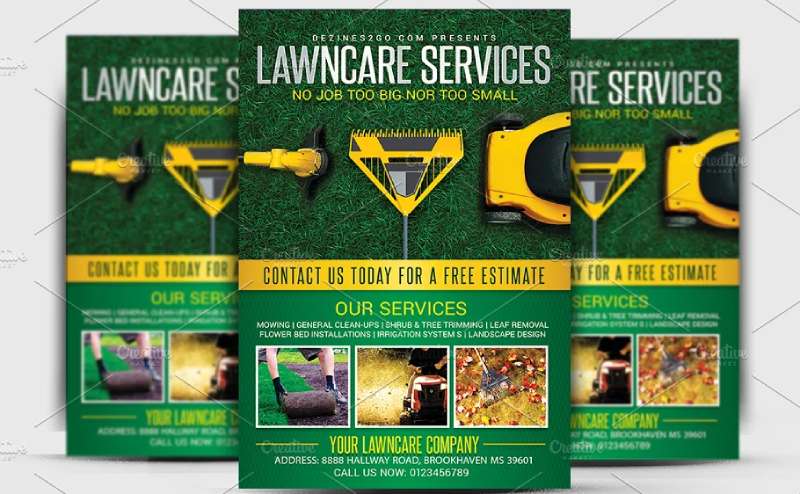 lawncare-flyer-template-psd-1 Examples of Effective Landscaping Flyers You Can Use