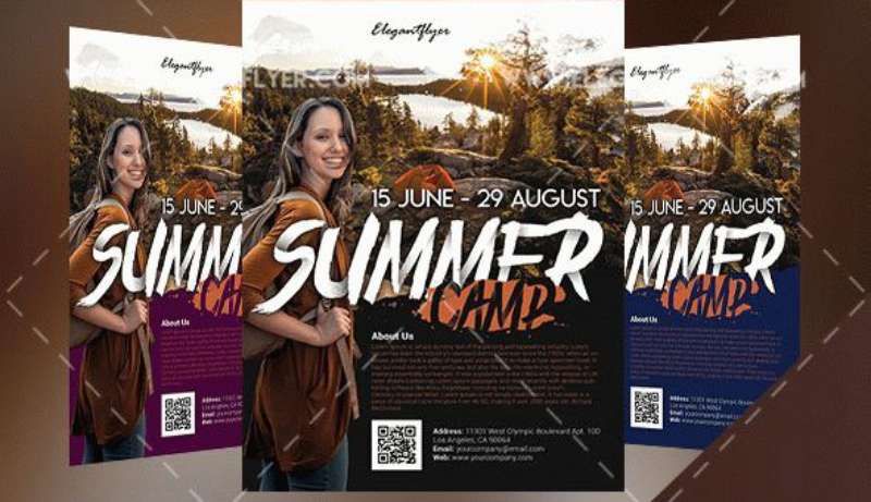 modern-summer-camp-flyer-and-facebook-cover-template-1 Eye-Catching Summer Camp Flyers
