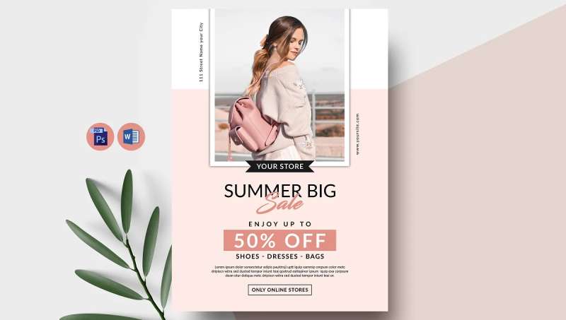 summer-fashion-sale-flyer1-1 The Ultimate Collection of Fashion Flyers