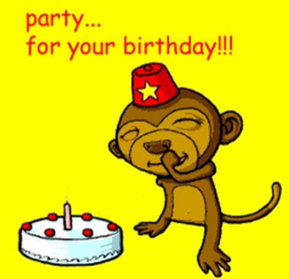 17 20+ Cute and Funny Happy Birthday Free Animated GIFs