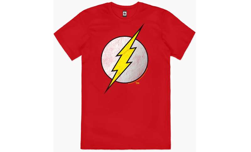 merch-1 The Flash Logo History, Colors, Font, and Meaning