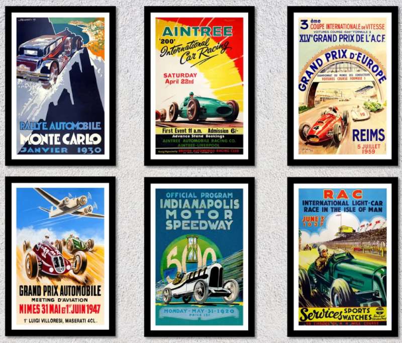 2023-07-01-144520 Vintage Car Posters for Automotive Enthusiasts