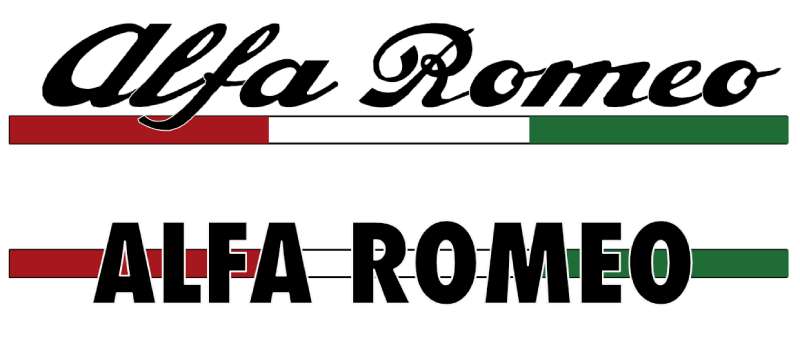 Logo-font-2 The Alfa Romeo Logo History, Colors, Font, and Meaning