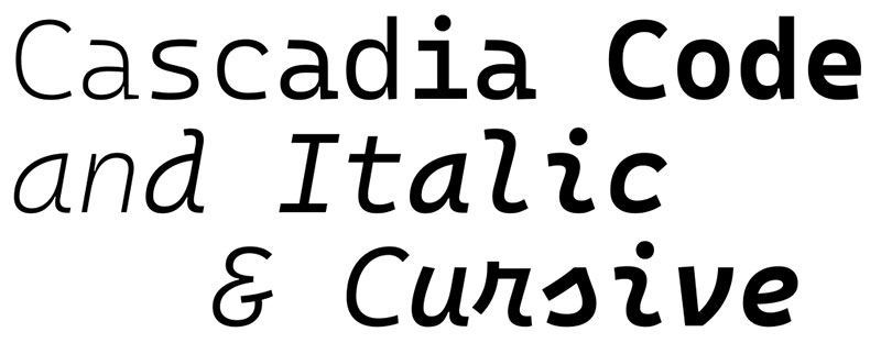 cascadia-code Programming Fonts: The Top Choices for Developers