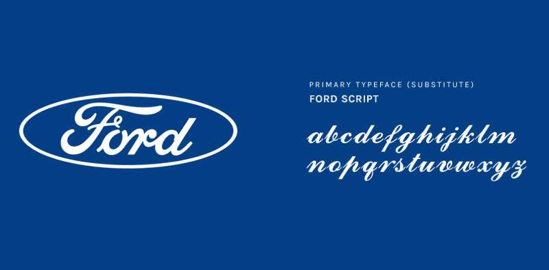 ford-font-1 The Ford Logo History, Colors, Font, and Meaning