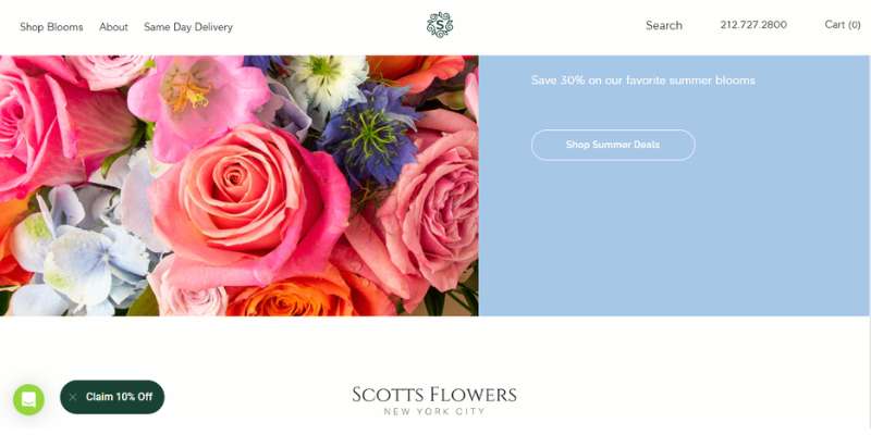 11-7 15 Florist Website Design Examples That Inspire