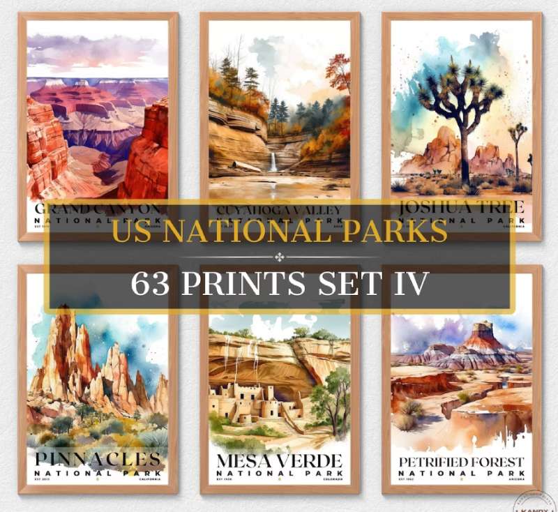 2023-07-29-173724 National Park Posters for Adventure Seekers