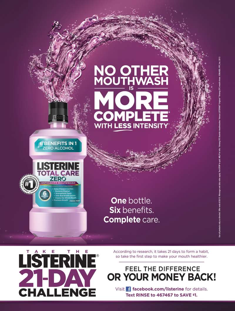 4-14 Listerine Ads: Embrace Freshness for Confident Oral Care