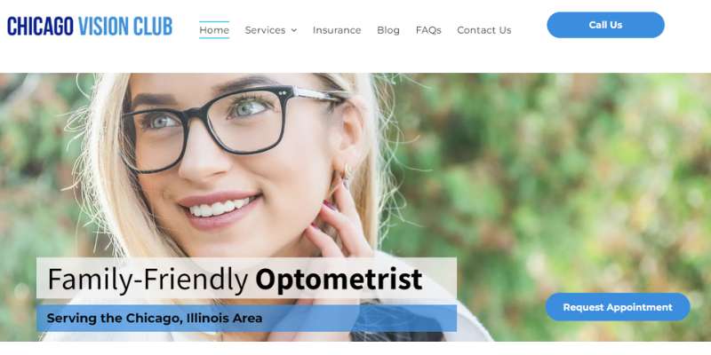4 Optometrist Website Design: 12 Great Examples