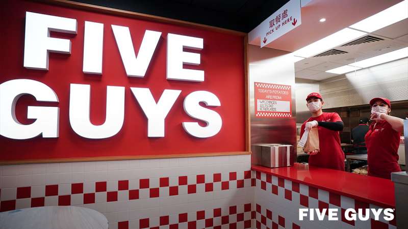 checkered-1 The Five Guys Logo History, Colors, Font, and Meaning