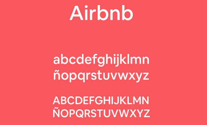 font-1-17 The Airbnb Logo History, Colors, Font, and Meaning