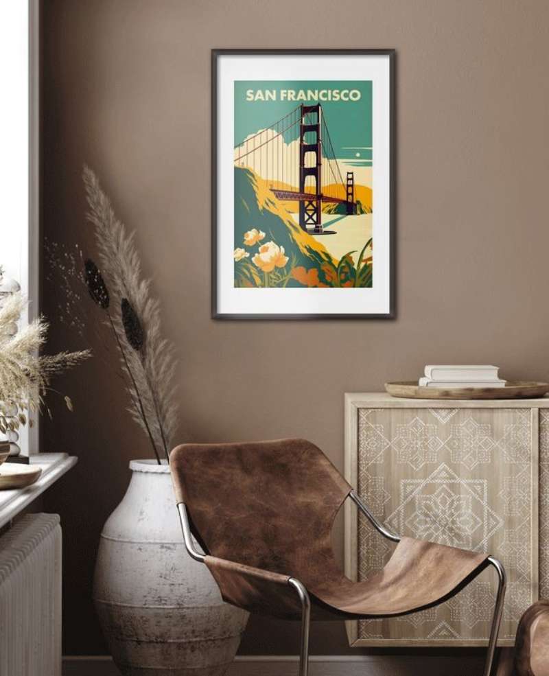 getFramedImage-1-2 Captivating Vintage Travel Posters for Explorers