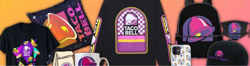 merch-3 The Taco Bell Logo History, Colors, Font, and Meaning