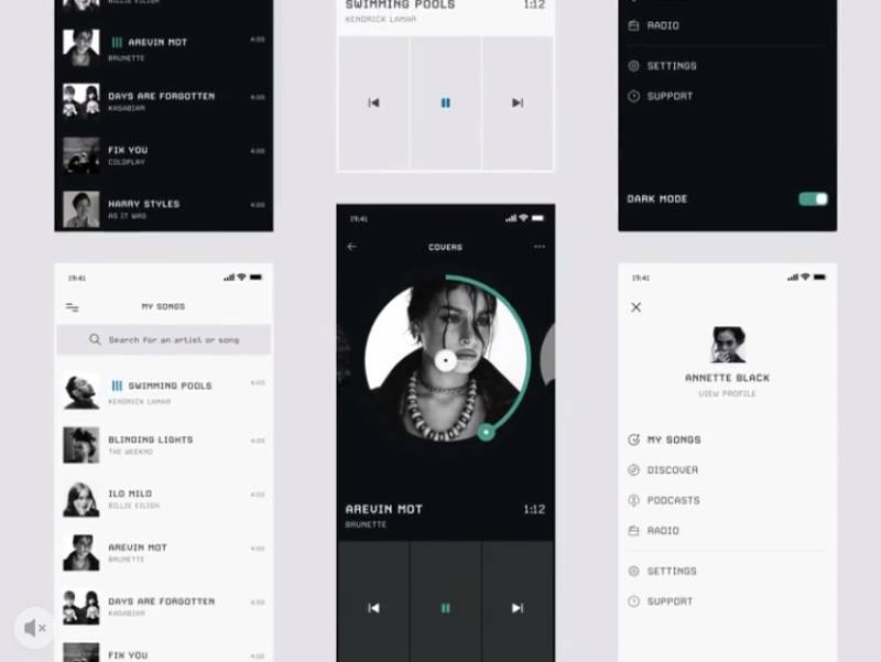 scrnli_02_08_2023_11-21-38 Showcasing User-Centric Music App Design Examples