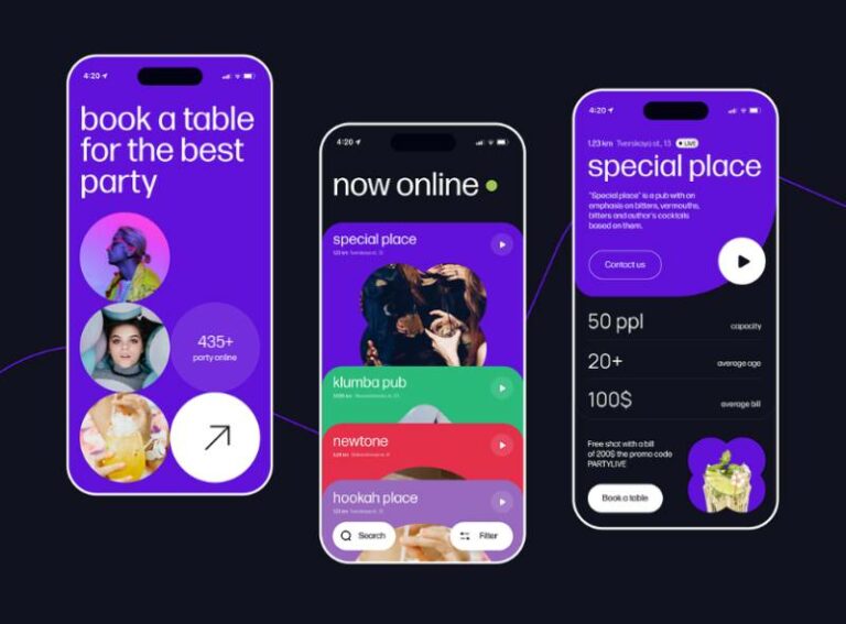 21 Event App Design Examples With Lovely Interfaces