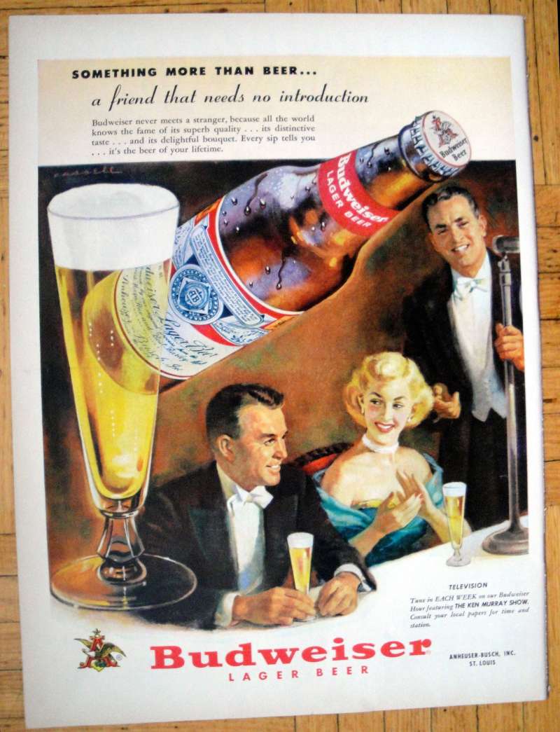 1-18 Budweiser Ads: King of Beers, Celebrate the Great Moments