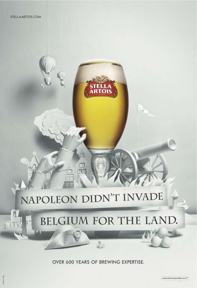 10-18 Stella Artois Ads: Elevate Your Drinking Experience