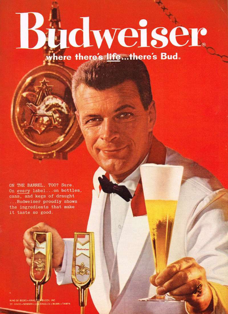 10-19 Budweiser Ads: King of Beers, Celebrate the Great Moments