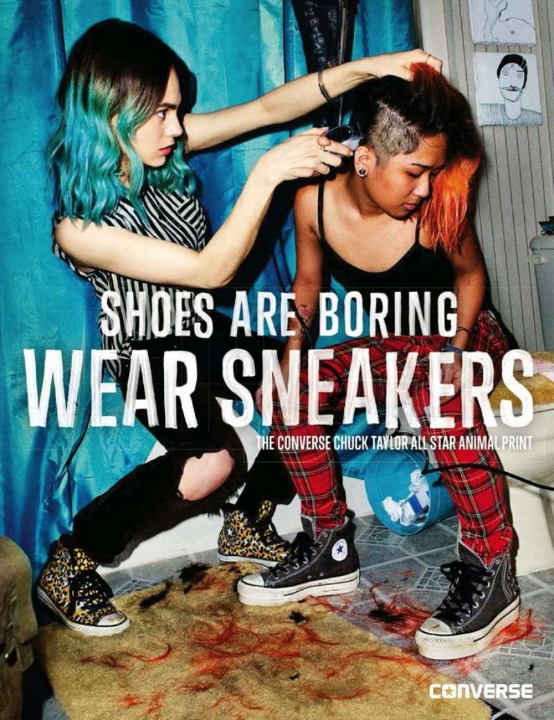14-29 Converse Ads: Express Your Individuality in Every Step