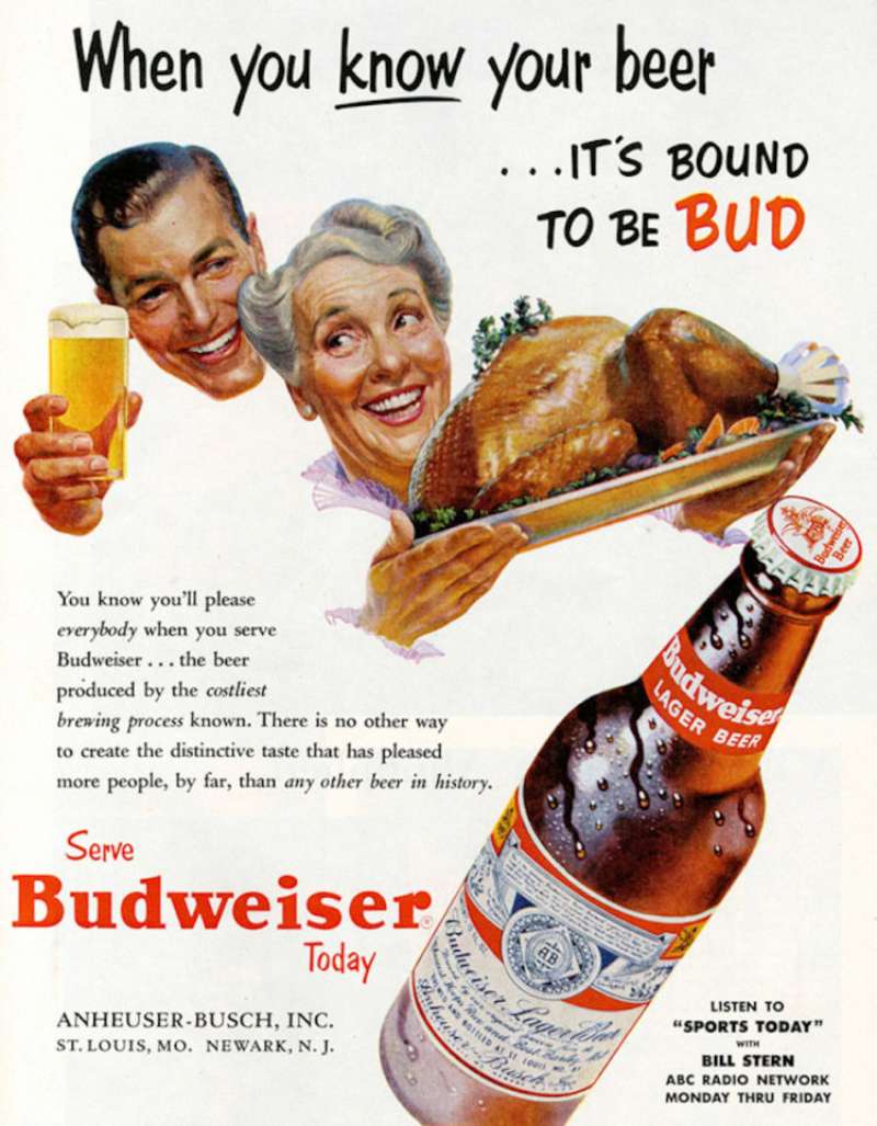 16-19 Budweiser Ads: King of Beers, Celebrate the Great Moments