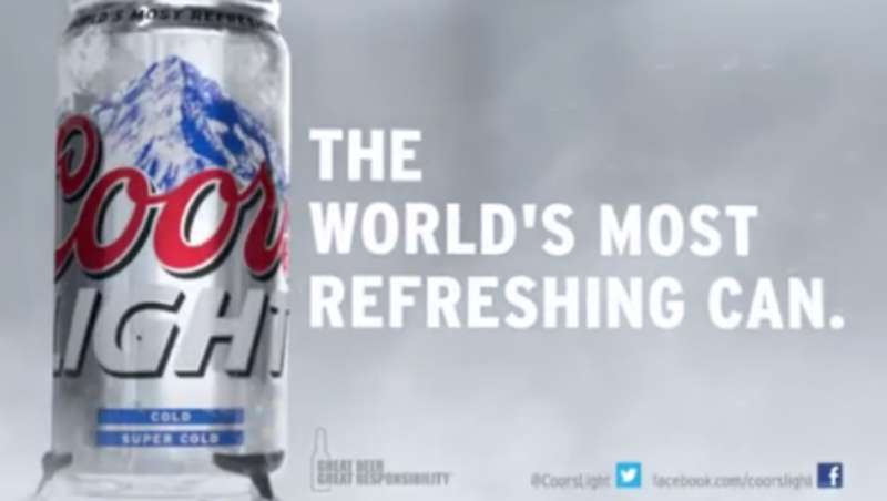 17-17 Coors Light Ads: Refreshing Moments, Crisp Taste