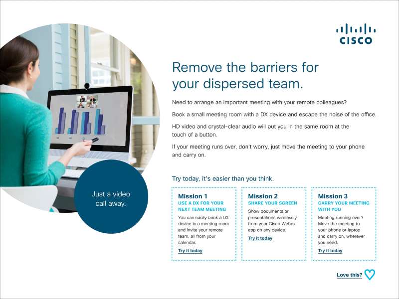 18-42 Cisco Ads: Connect, Collaborate, and Power Your Business