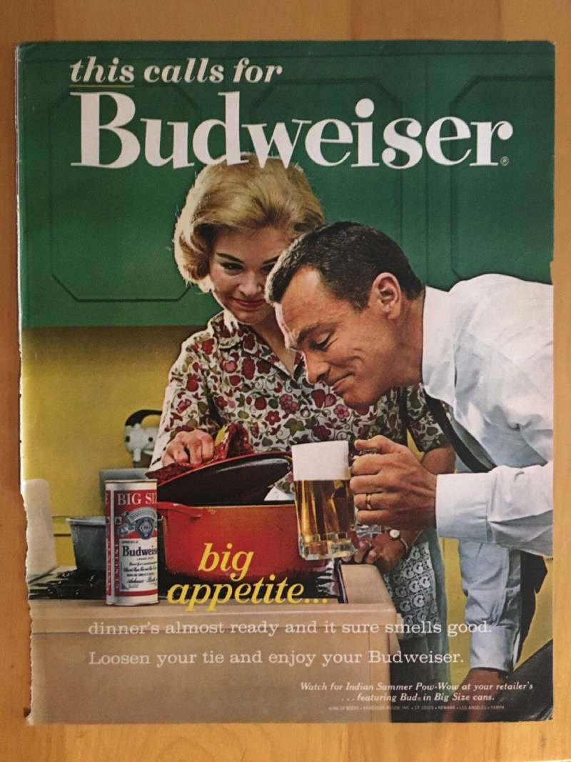 2-21 Budweiser Ads: King of Beers, Celebrate the Great Moments