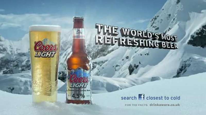 20-17 Coors Light Ads: Refreshing Moments, Crisp Taste