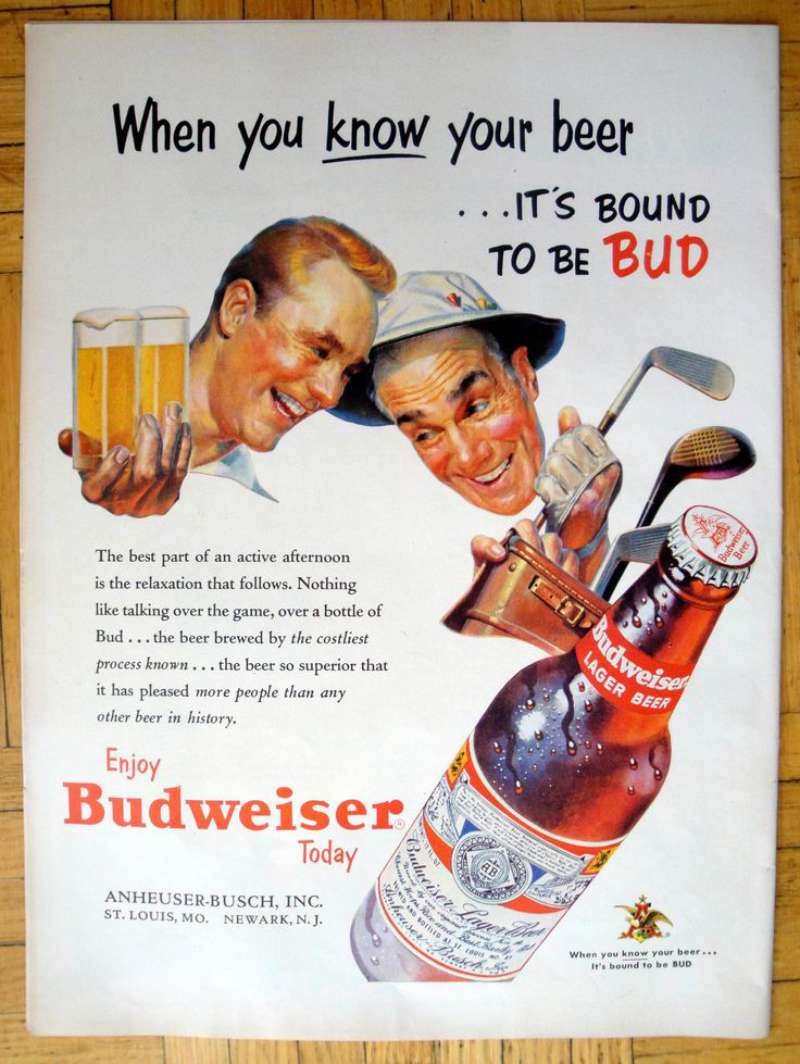 20-20 Budweiser Ads: King of Beers, Celebrate the Great Moments