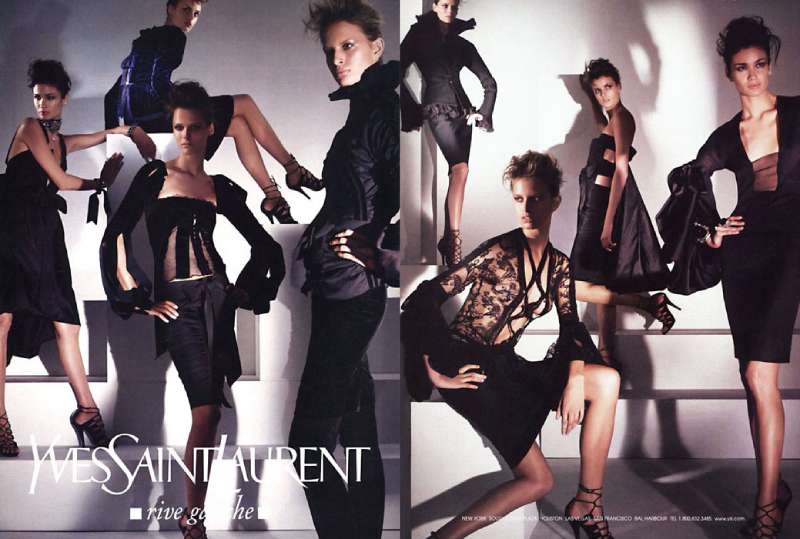 Saint Laurent Ads: Rock the World with Edgy Fashion