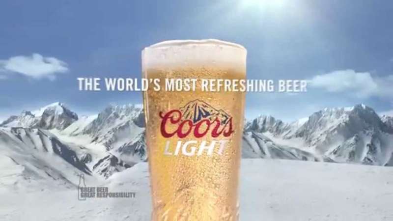 27-17 Coors Light Ads: Refreshing Moments, Crisp Taste
