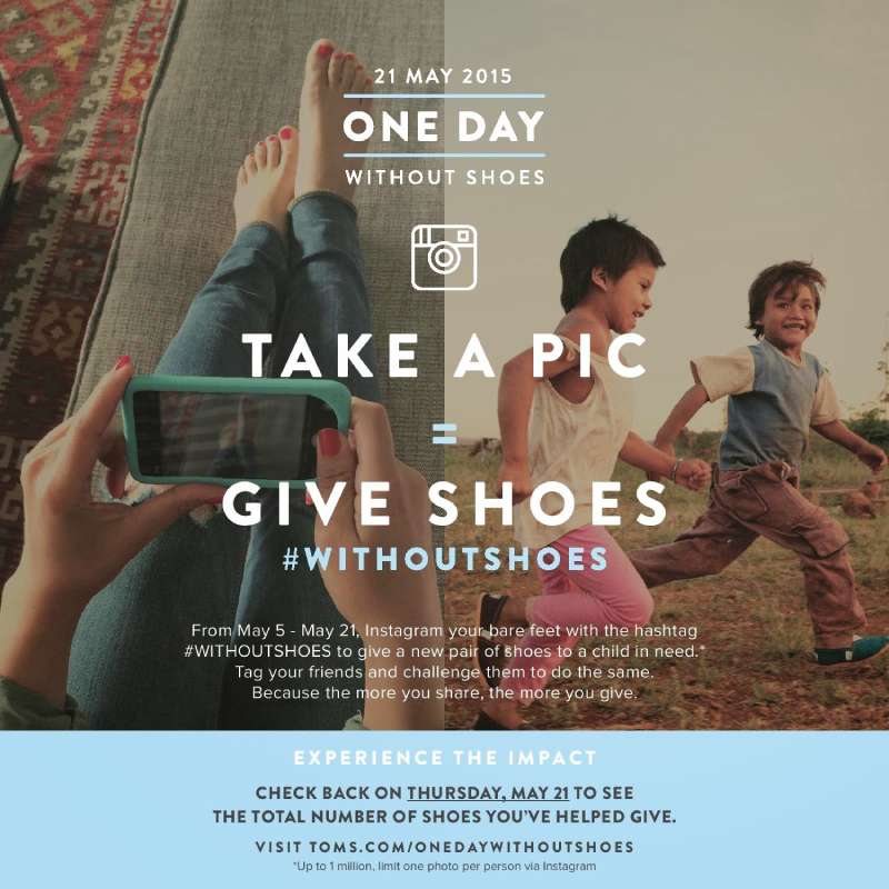 27-26 TOMS Ads: One for One, Step with Purpose