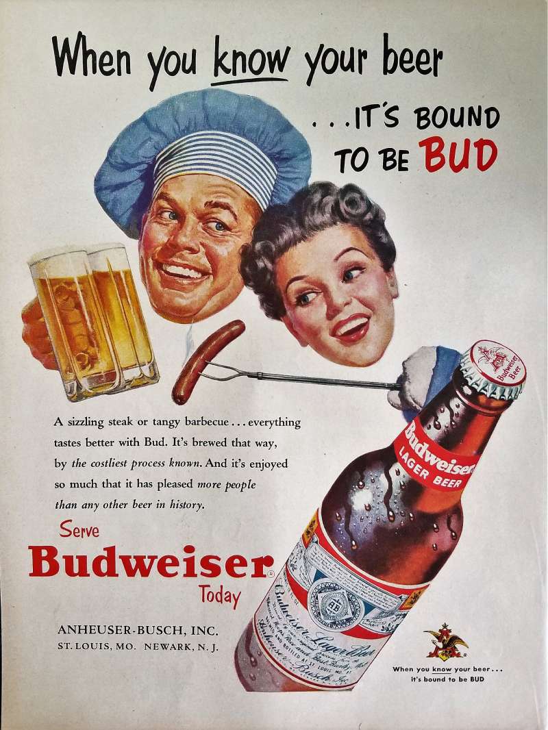 3-19 Budweiser Ads: King of Beers, Celebrate the Great Moments