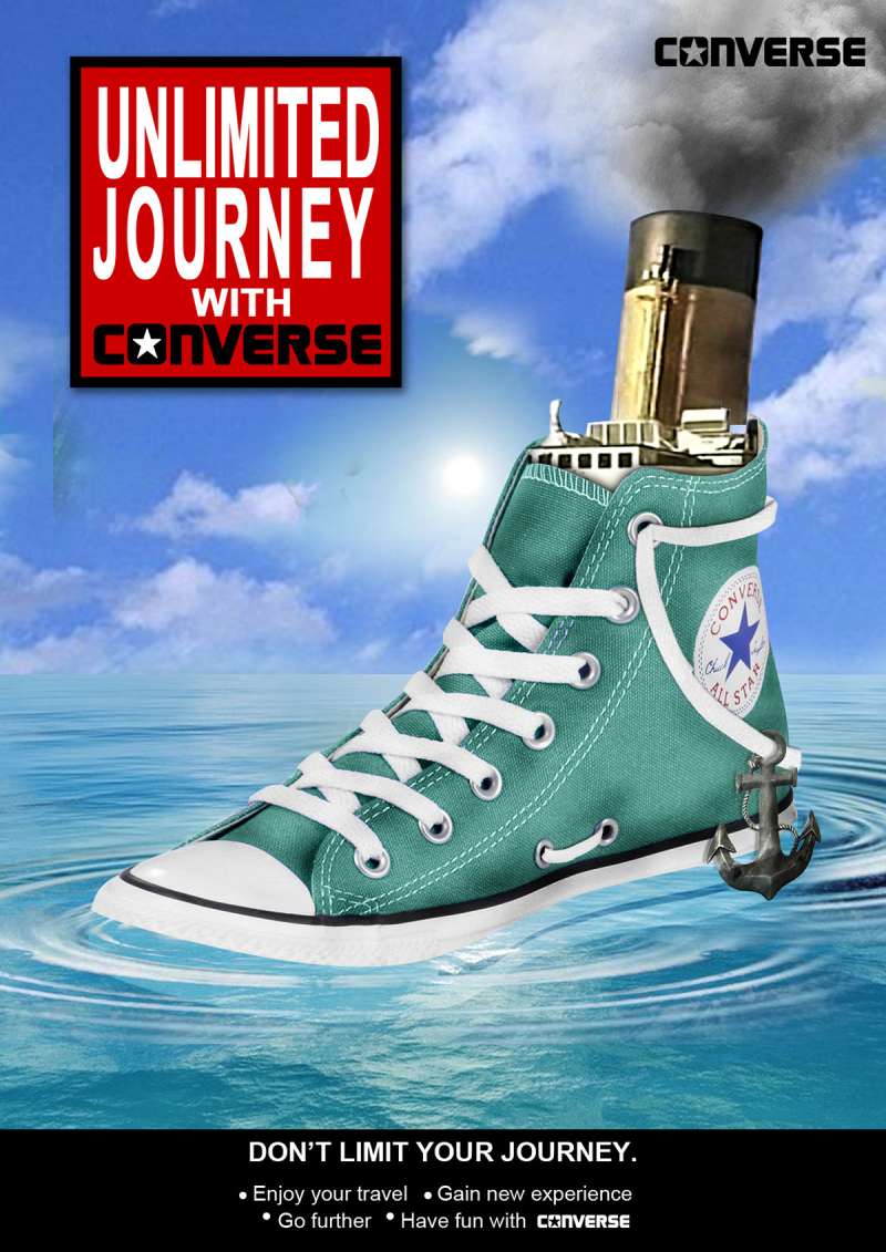 4-30 Converse Ads: Express Your Individuality in Every Step
